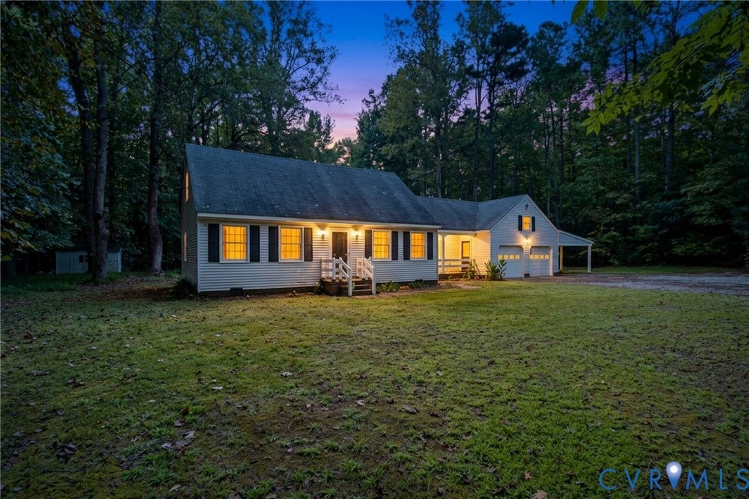 7847 Beaver Drive, All Others Area 20, Gloucester, VA 23061 White siding exterior with black window shutters