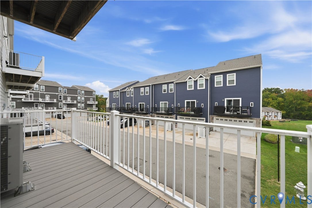 Second floor balcony