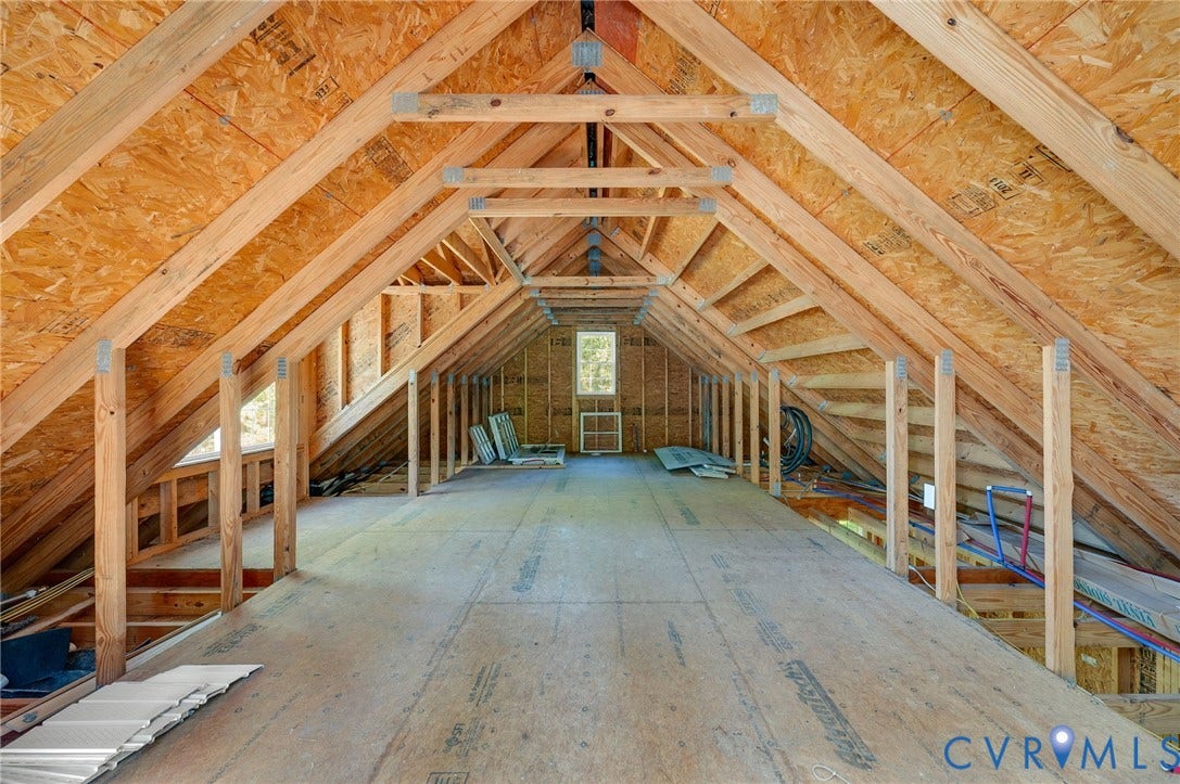 10303 Silverbrook Drive, Henrico, VA 23233 Unfinished attic above the garage