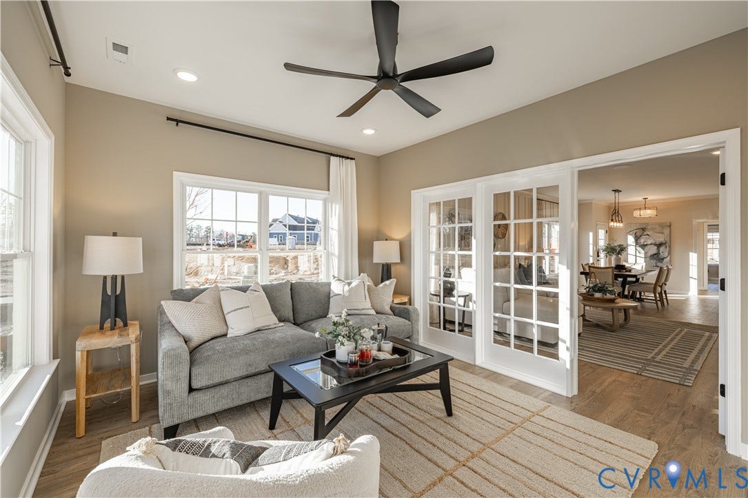 16455 Creekstone Point Avenue, The Villas At Swift Creek, Chesterfield, VA 23120 Photo from Boone Homes Gallery; photo of similar home, not home for sale; upgrades shown