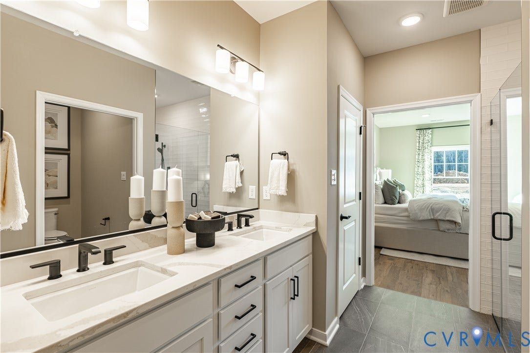 16455 Creekstone Point Avenue, The Villas At Swift Creek, Chesterfield, VA 23120 Photo from Boone Homes Gallery; photo of similar home, not home for sale; upgrades shown