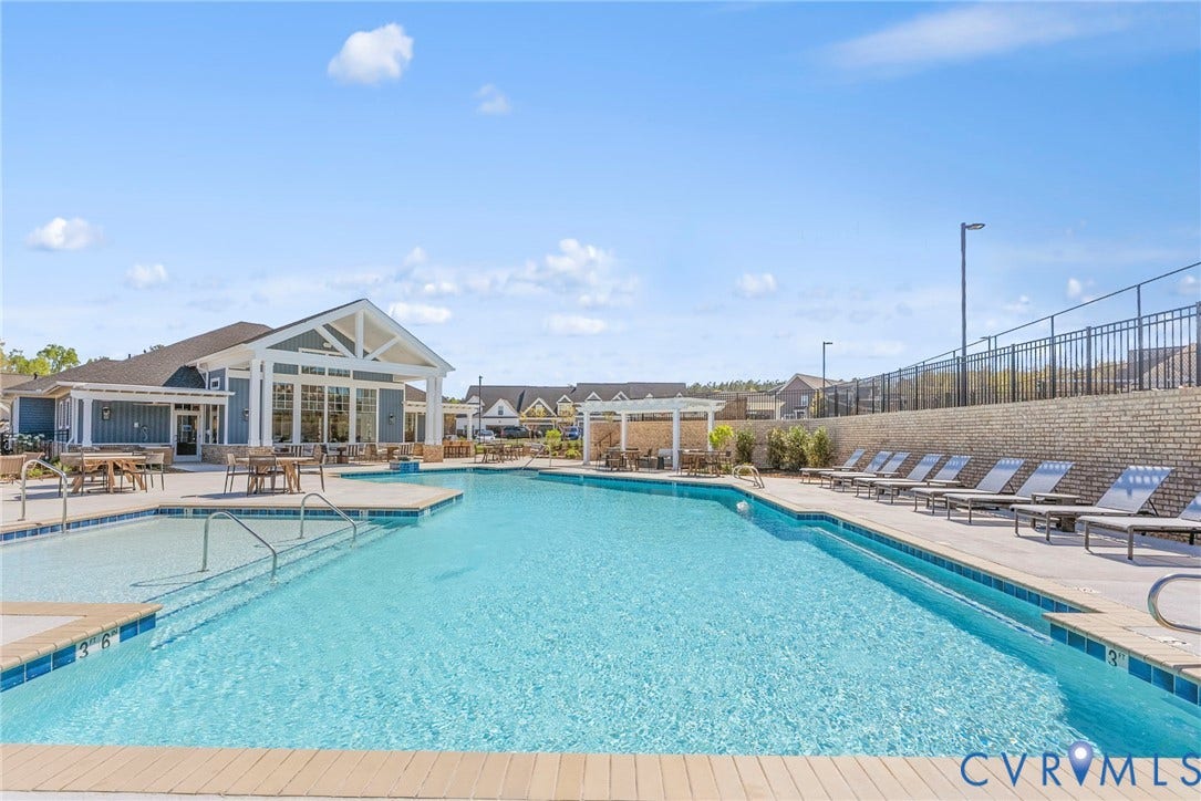16455 Creekstone Point Avenue, The Villas At Swift Creek, Chesterfield, VA 23120 Amenity | Pool