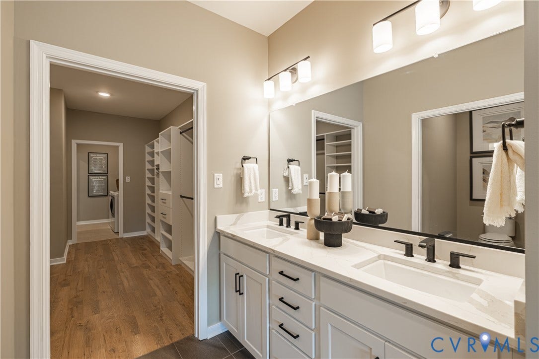 16455 Creekstone Point Avenue, The Villas At Swift Creek, Chesterfield, VA 23120 Photo from Boone Homes Gallery; photo of similar home, not home for sale; upgrades shown