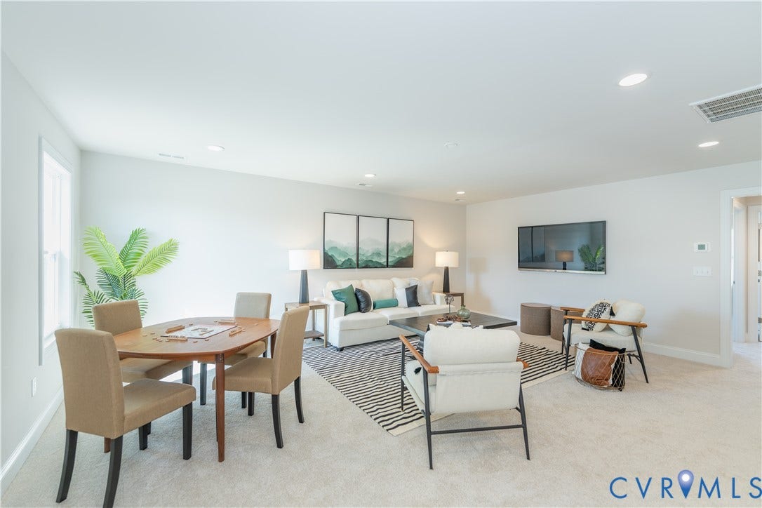 Photos of a similar home in the community. Optional features and finished may be demonstrated.