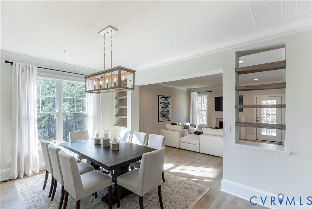Photos of a similar home virtually staged. Optional features and finishes may be demonstrated.