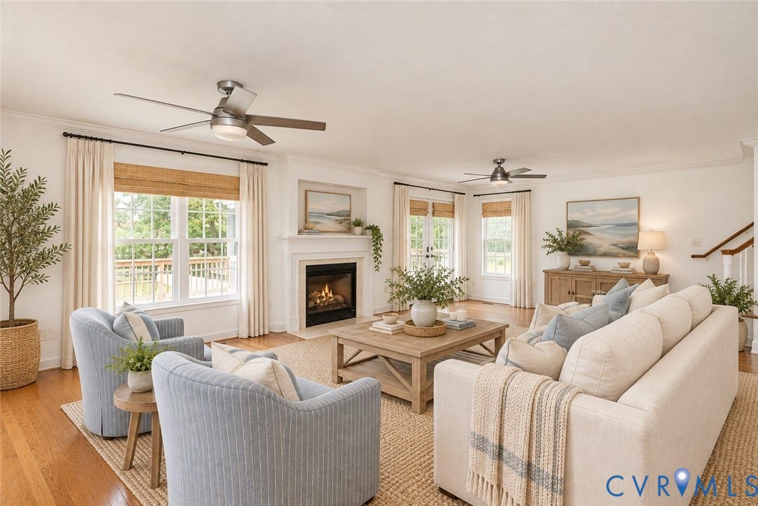 17 Freeman Drive, Freeman Gardens, Poquoson, VA 23662 VIRTUALLY STAGED FOR INSPIRATON PURPOSES