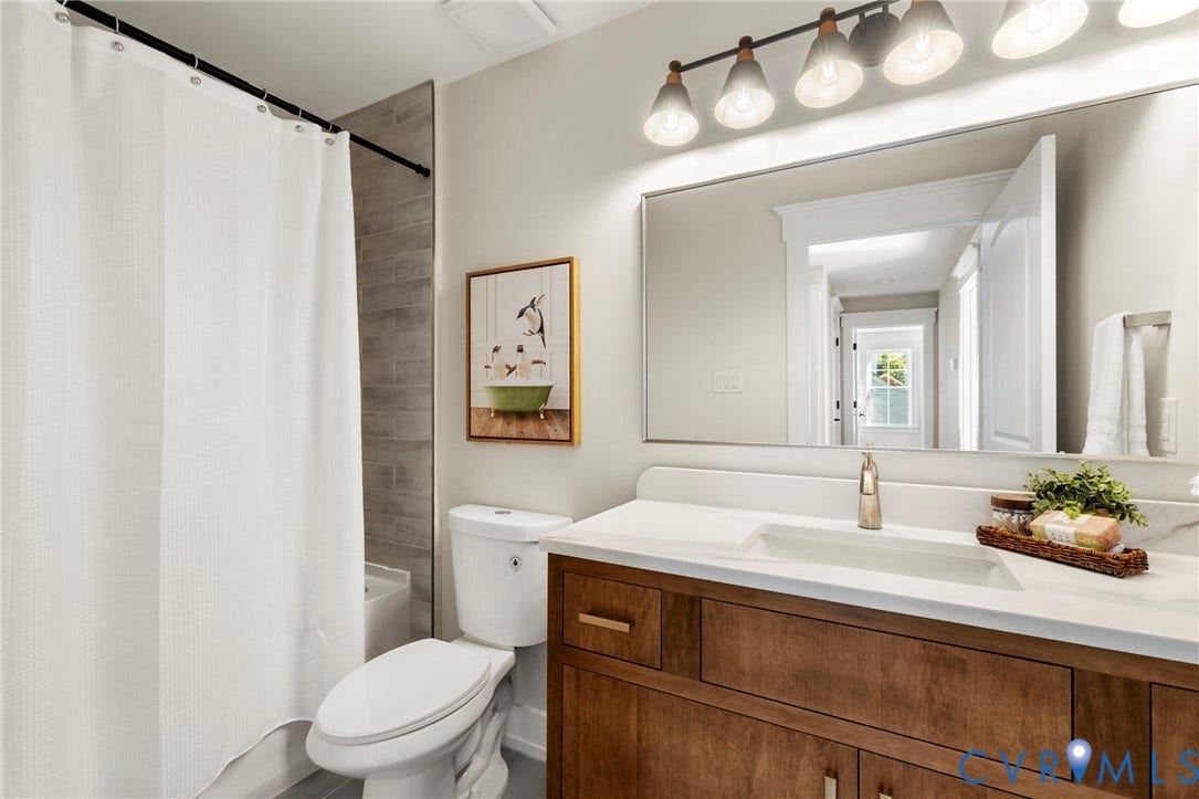 812 Hepler Road, Westham, Henrico, VA 23229 Hall Bathroom