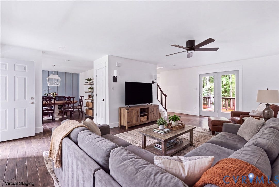 3376 Lone Draw Court, Seven Ridges Of Plainview, Powhatan, VA 23139 Staged by photographer