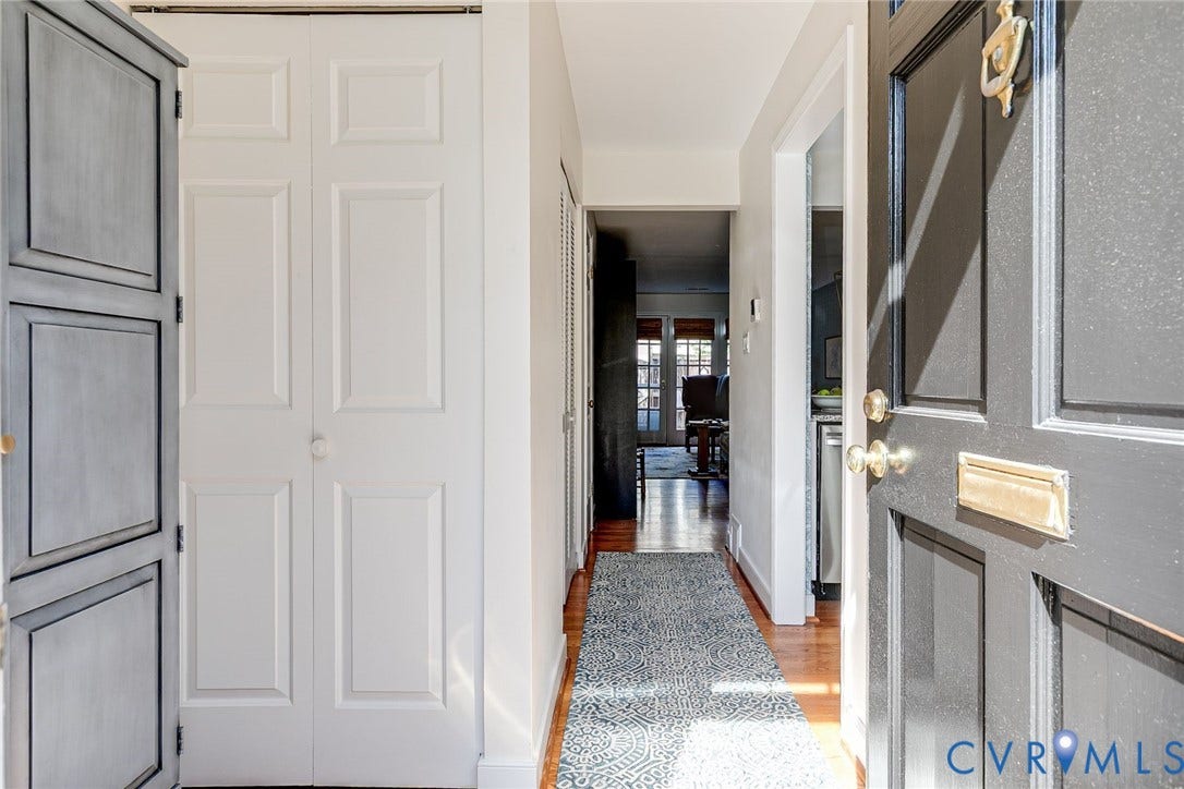 Hall towards living room