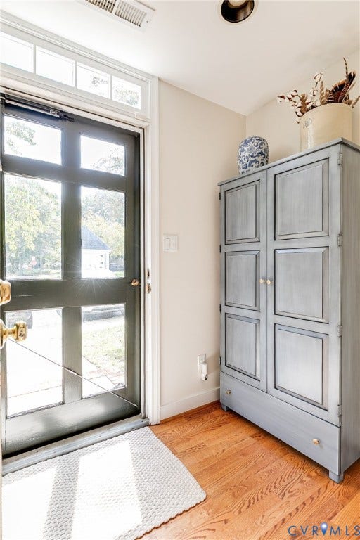 Bright foyer
