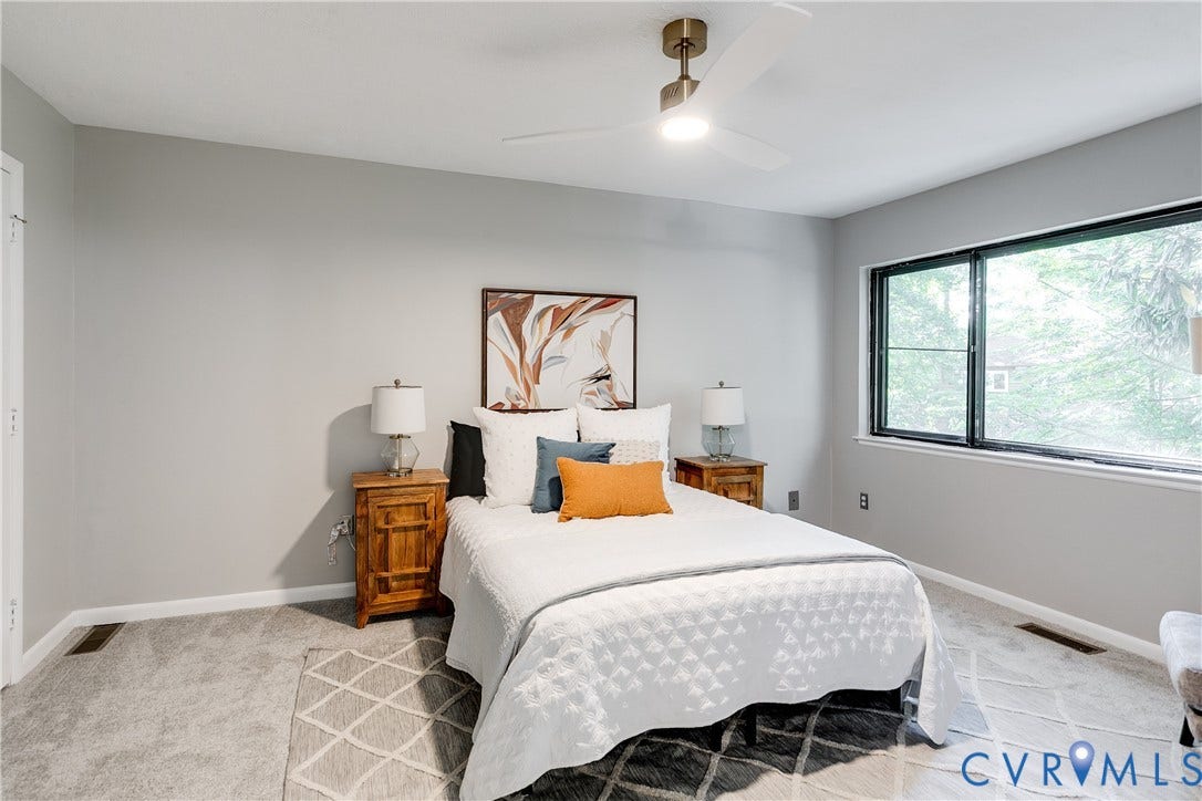 Plenty of room for your largest bed