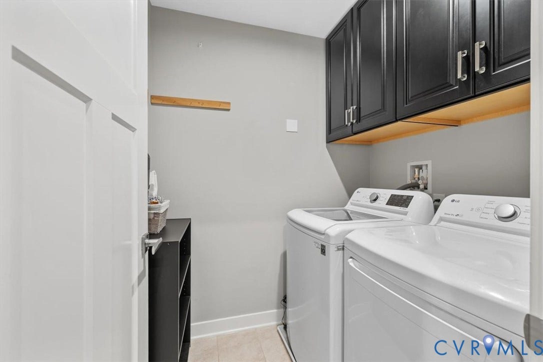 9129 Spring Green Loop, Mechanicsville, VA 23116 Convenient 1st floor laundry
