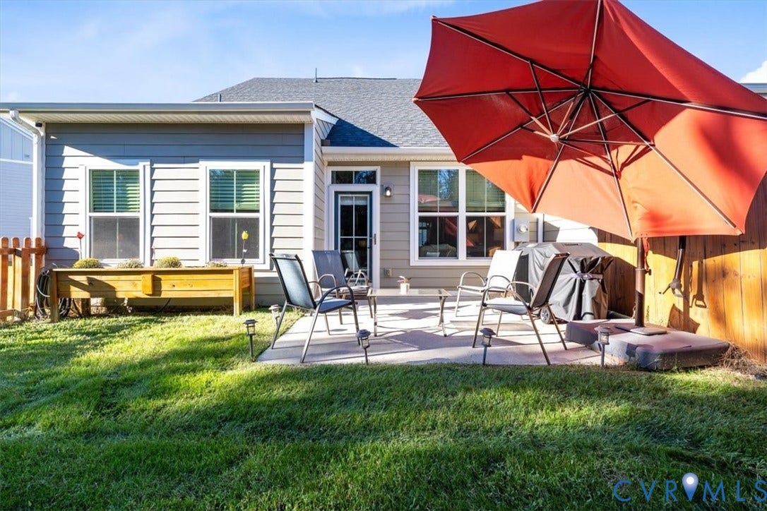 9129 Spring Green Loop, Mechanicsville, VA 23116 Back patio