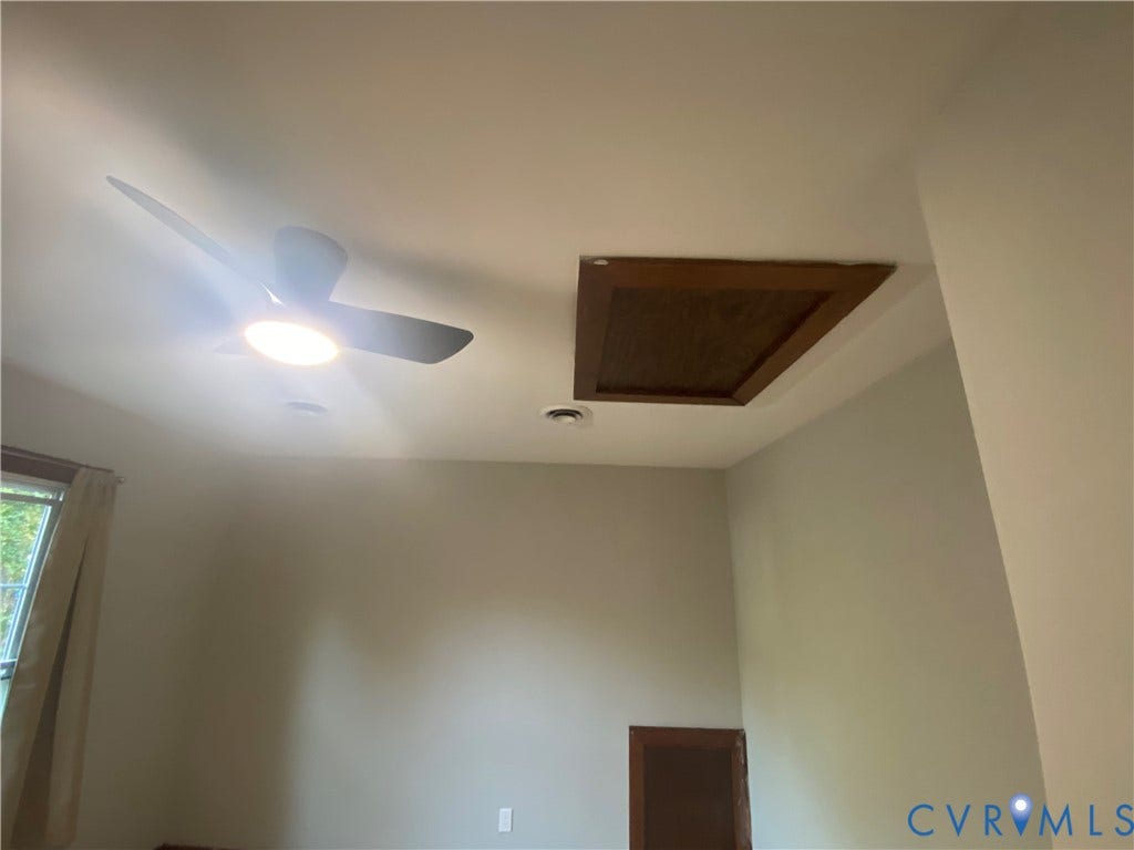 10700 Hunters Landing Court, Chesterfield, VA 23832 Attic access in upstairs bedroom