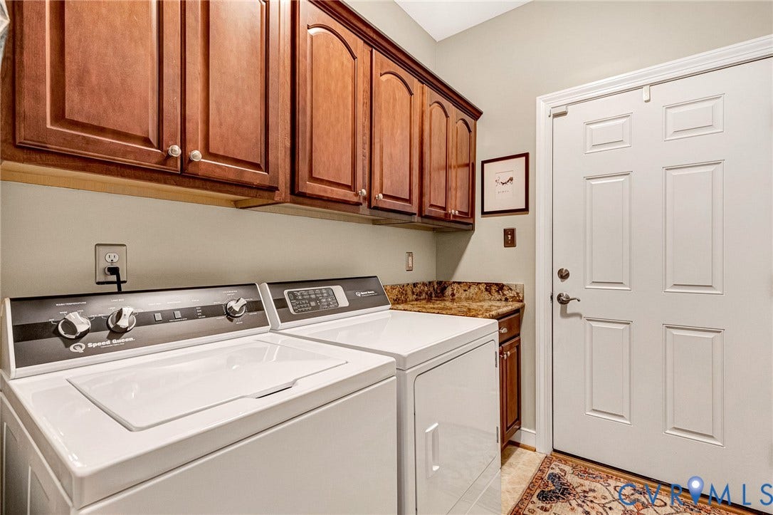 360 Laurel Drive, Aylett, VA 23009 Built-in cabinetry, durable countertop, and paneled interior door