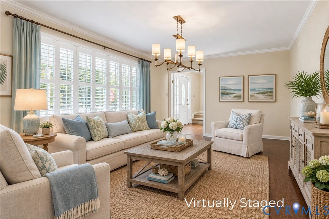 75 Knollwood Drive, Newport News, VA 23608 Virtually Staged