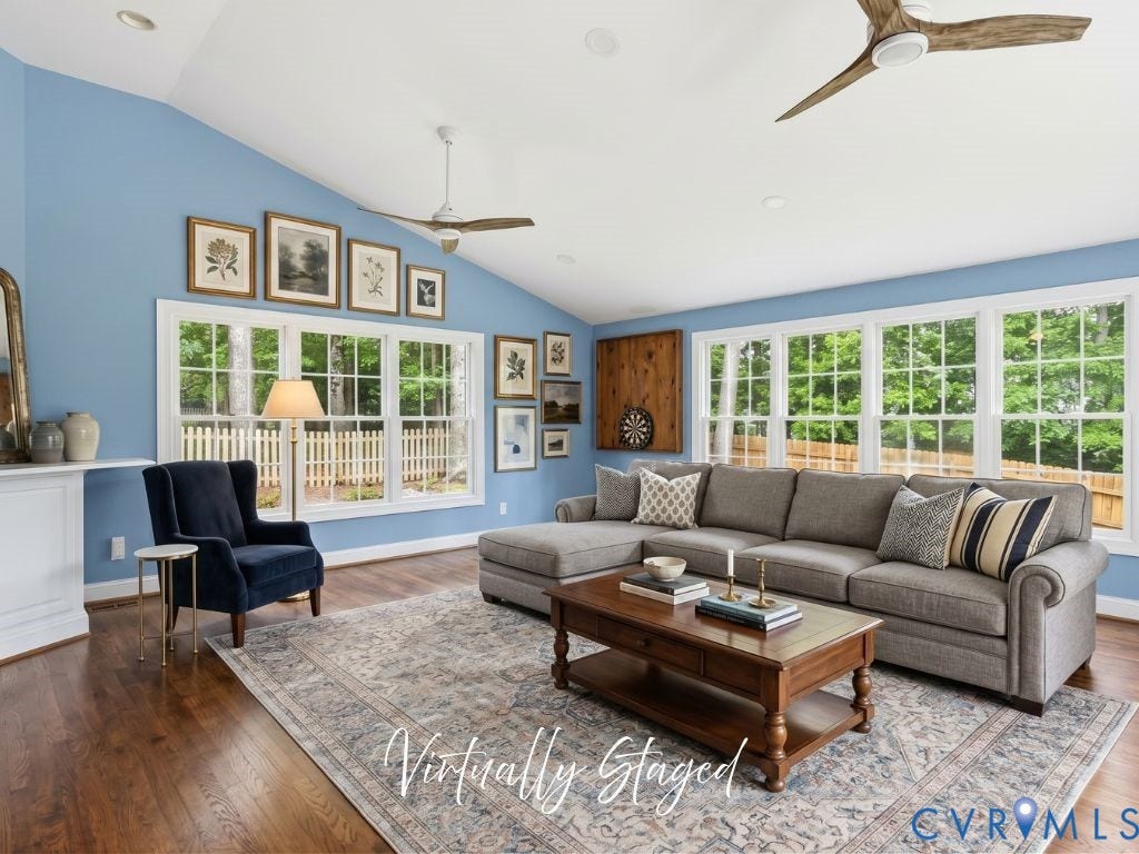 Family Bonus Room Virtually Staged