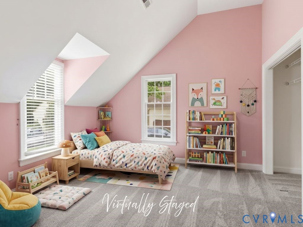 Bedroom Virtually Staged
