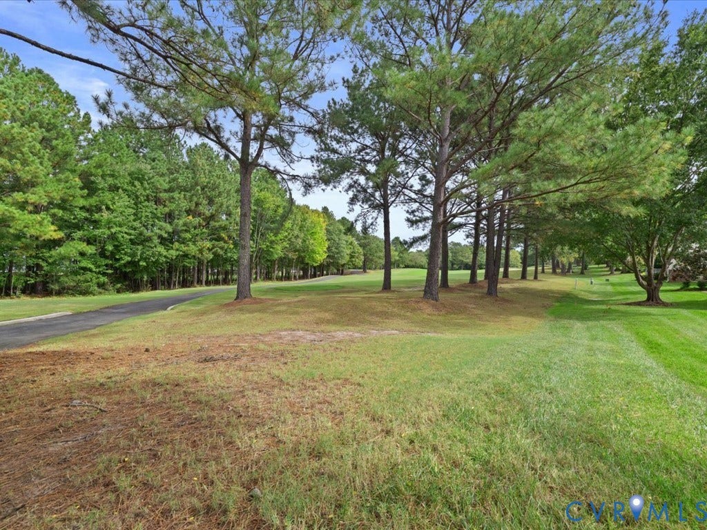 12126 Club Commons Drive, Club Commons, Glen Allen, VA 23059 Manicured lawn with mature trees and paved pathway