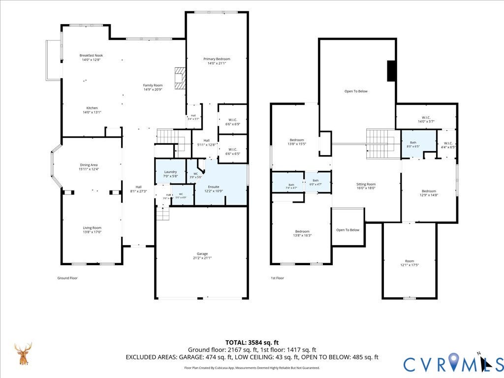 12126 Club Commons Drive, Club Commons, Glen Allen, VA 23059 Floor plan