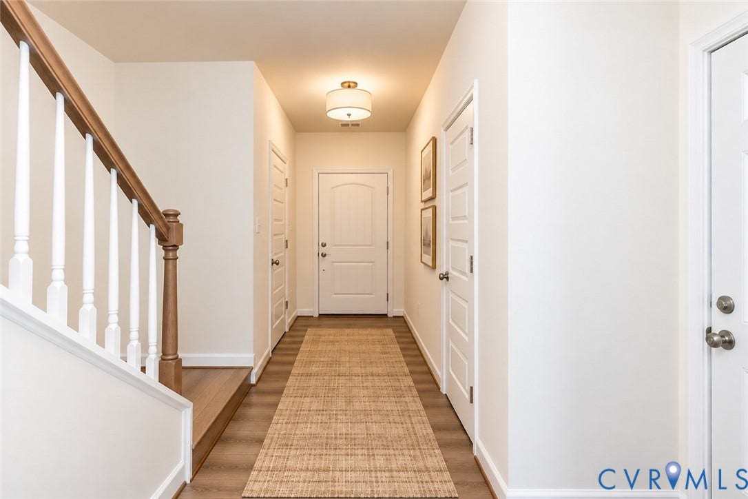 Virtually Staged hallway for inspiration