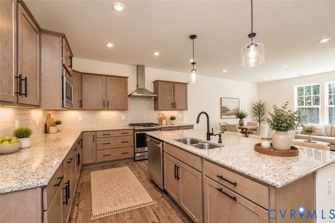 Virtually Staged kitchen for inspiration