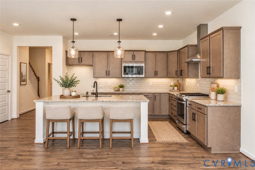 Virtually Staged kitchen for inspiration
