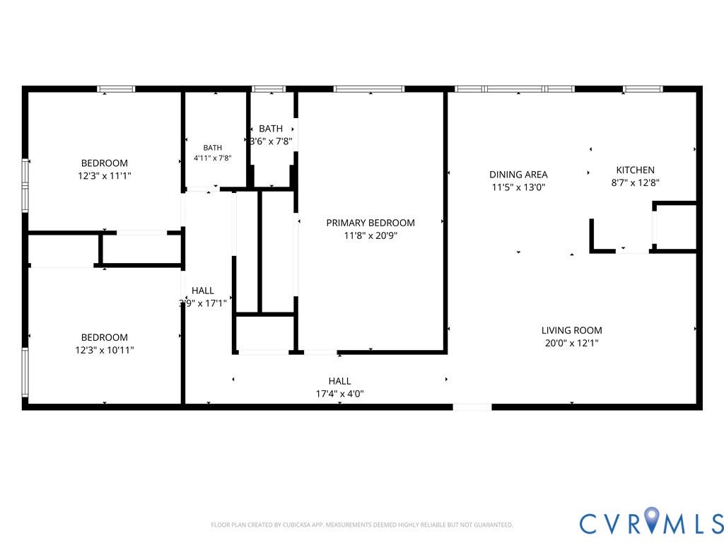4520 Grove Avenue, #U5, Westhampton, Richmond, VA 23221 Floor plan