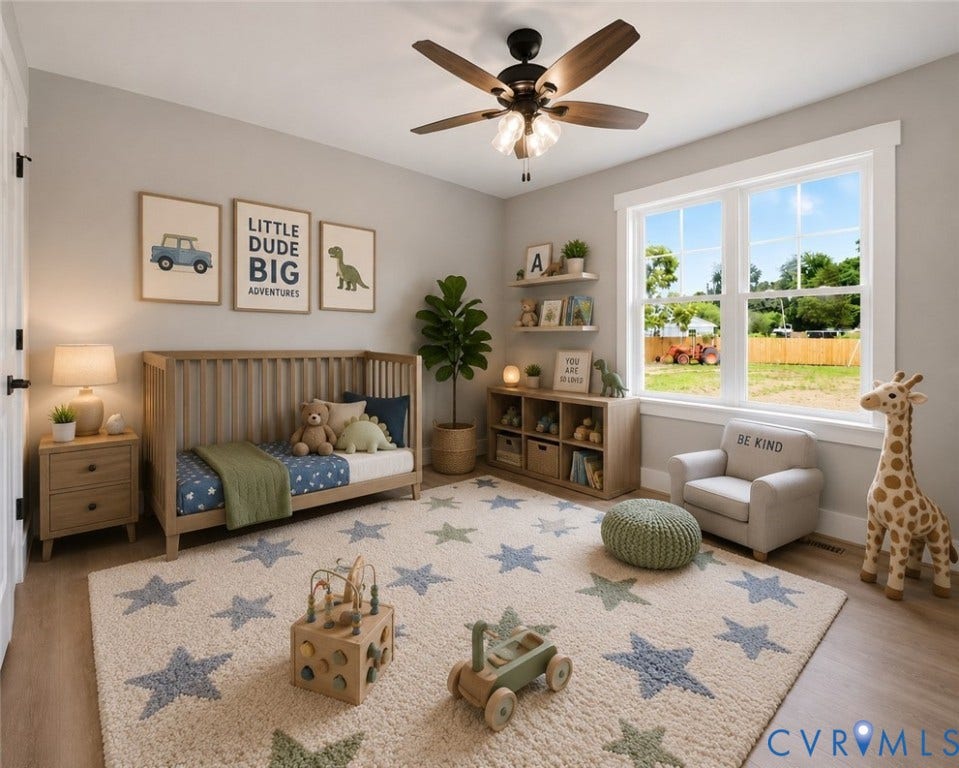 Virtually stage photo of 4120 Lee- similar build