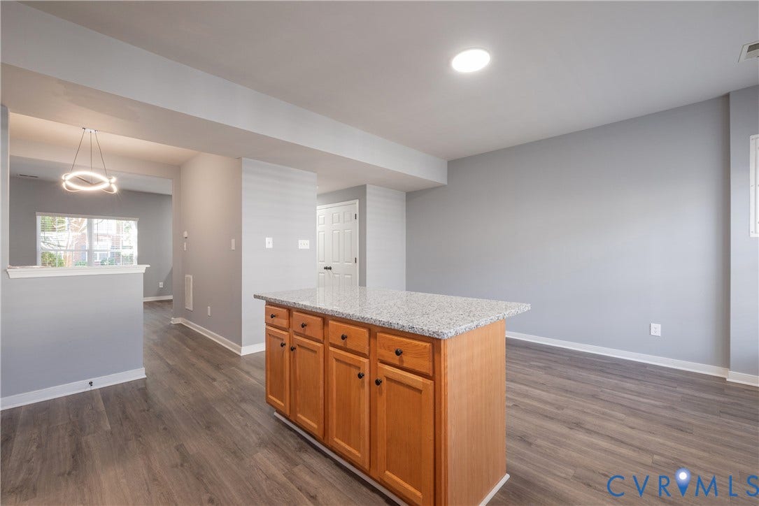 Family Room and kitchen combined