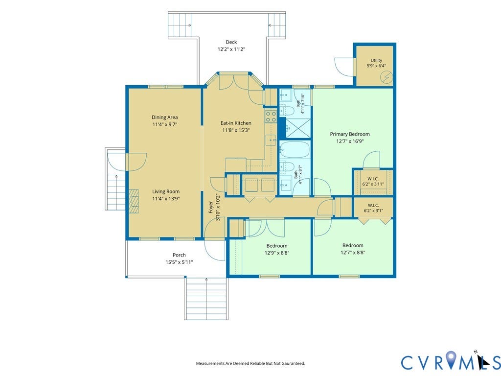 2724 Glen Point Circle, Henrico, VA 23233 Floor plan