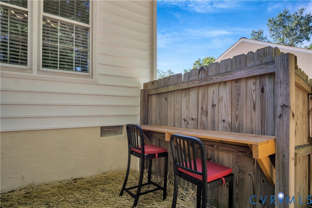 2724 Glen Point Circle, Henrico, VA 23233 Exterior featuring horizontal siding and foundation