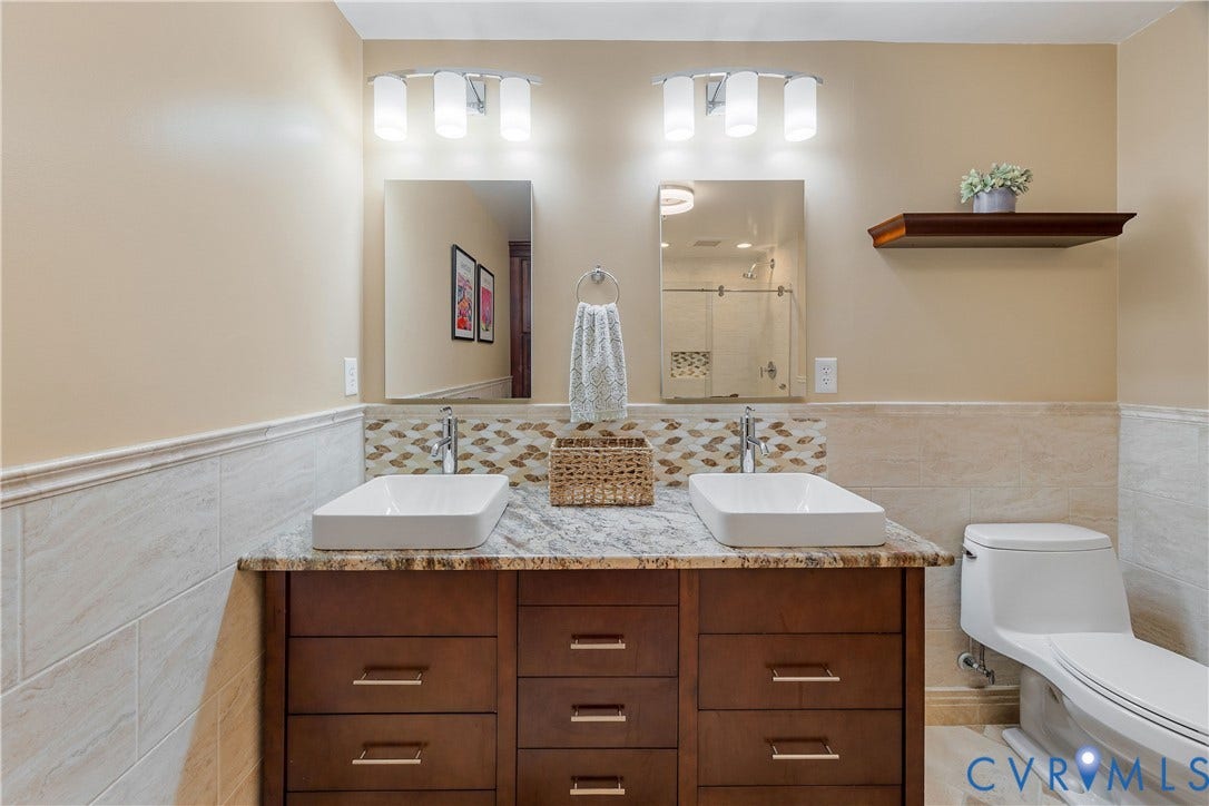 1350 Westwood Avenue, #U105, Ginter Park, Richmond, VA 23227 New double vanity