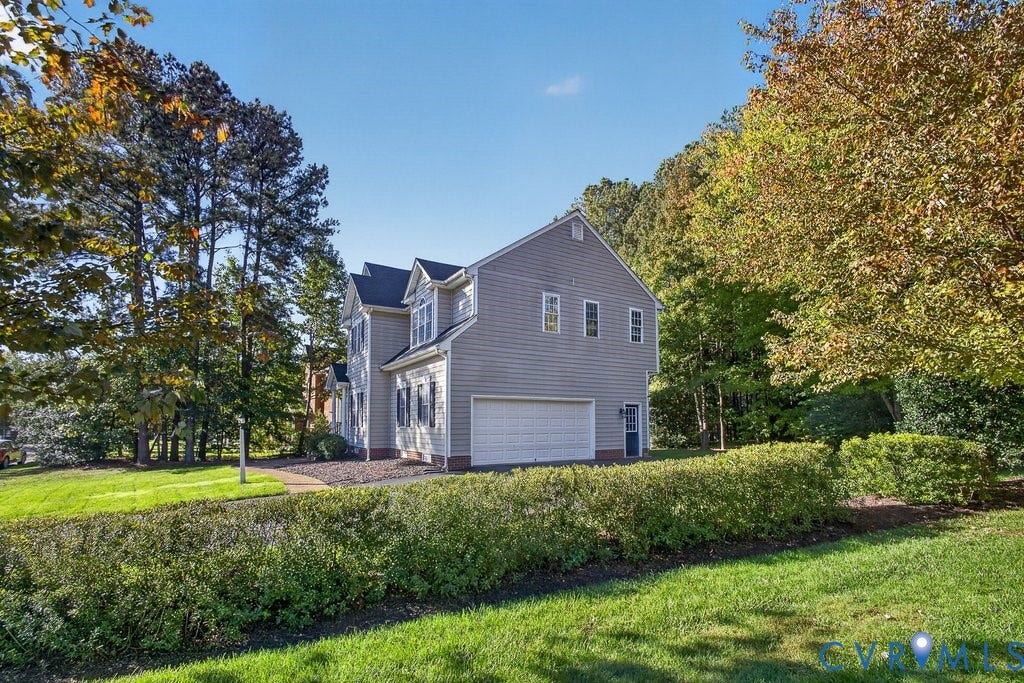 5131 Park Meadows Court, Glen Allen, VA 23059 Exterior view, side of home