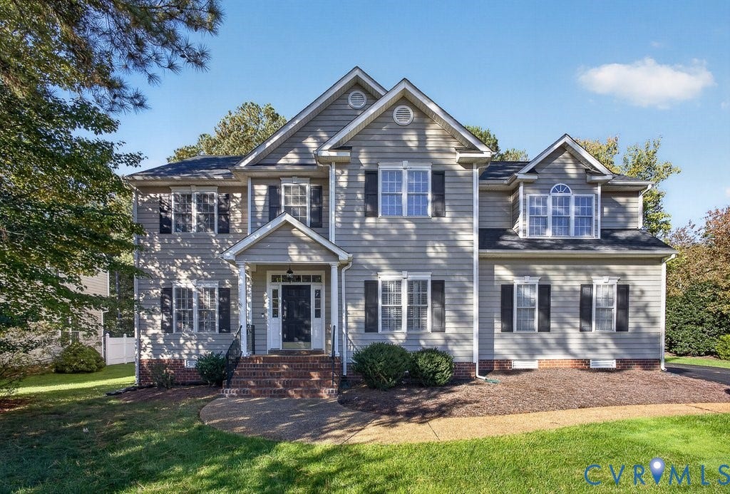 5131 Park Meadows Court, Glen Allen, VA 23059 Exterior view, front of home