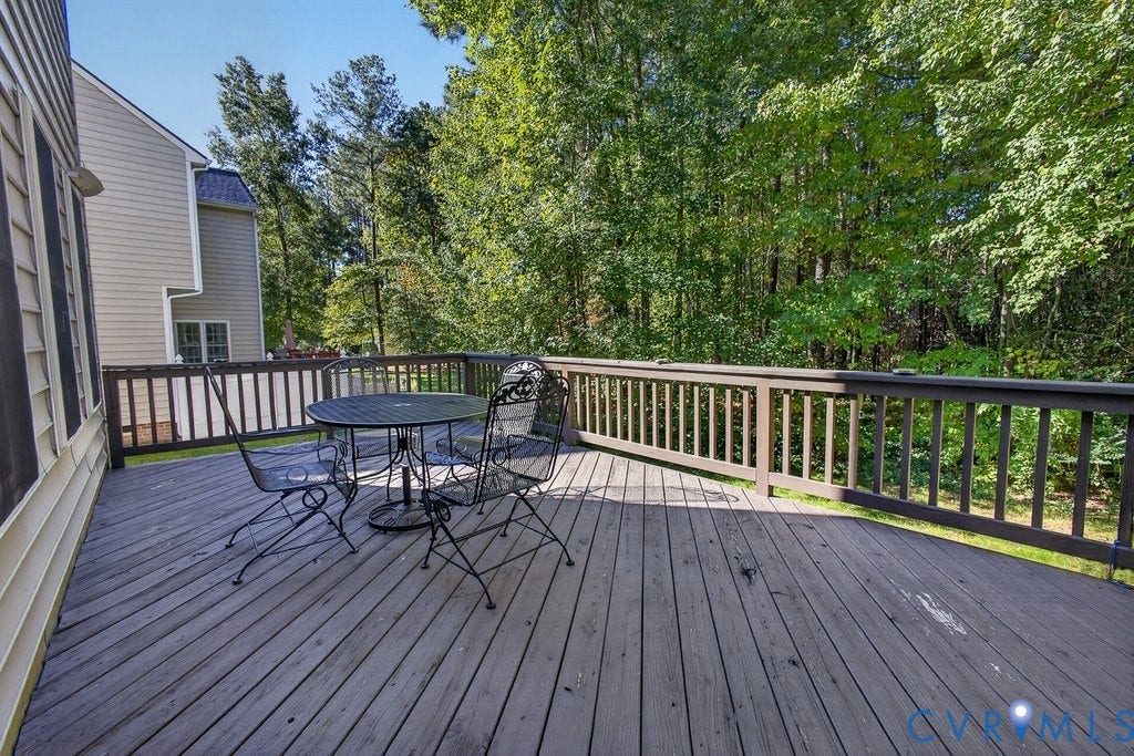 5131 Park Meadows Court, Glen Allen, VA 23059 Back deck
