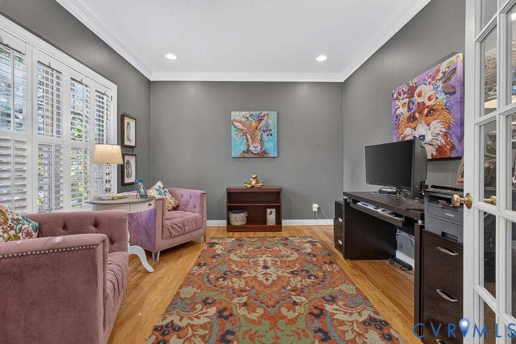 5131 Park Meadows Court, Glen Allen, VA 23059 Living room/Office