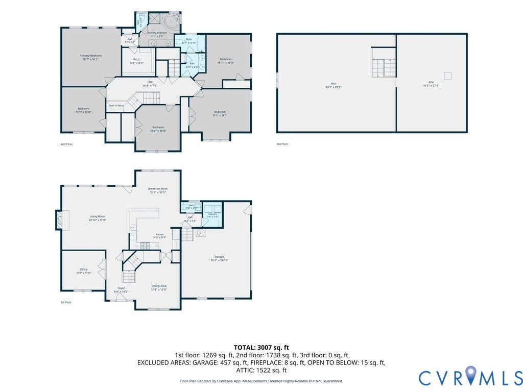 5131 Park Meadows Court, Glen Allen, VA 23059 Floor plan
