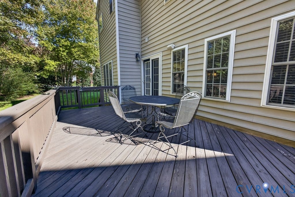 5131 Park Meadows Court, Glen Allen, VA 23059 Back deck