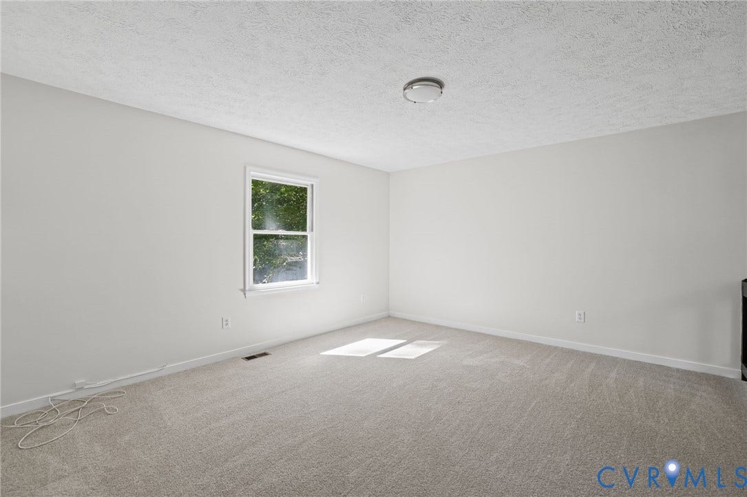 13811 Buck Rub Drive, Chesterfield, VA 23112 Neutral wall color, overhead flush-mount lighting, and carpeted flooring