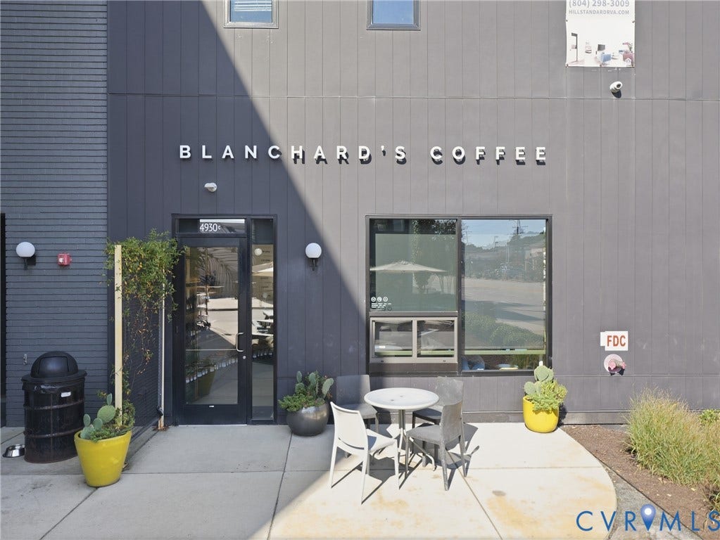 5612 Riverside Heights Way, Richmond, VA 23225 Blanchards Coffee Shop is one of several local favorites within about a mile of home, making your morning coffee run an easy neighborhood outing.