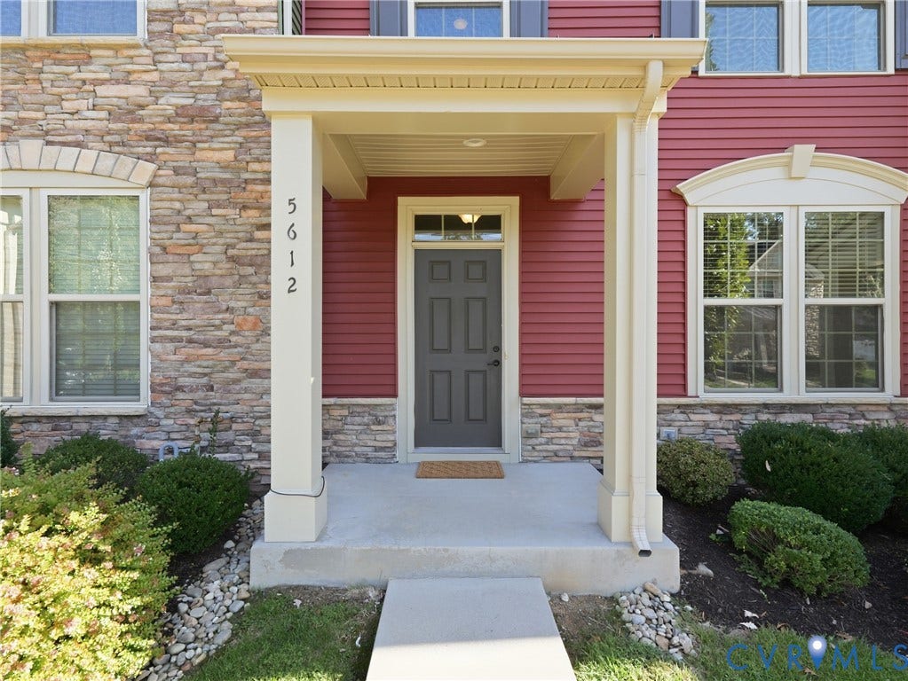 5612 Riverside Heights Way, Richmond, VA 23225 This 2-story townhome offers a convenient location near Richmond dining, shopping, recreation, and entertainment.