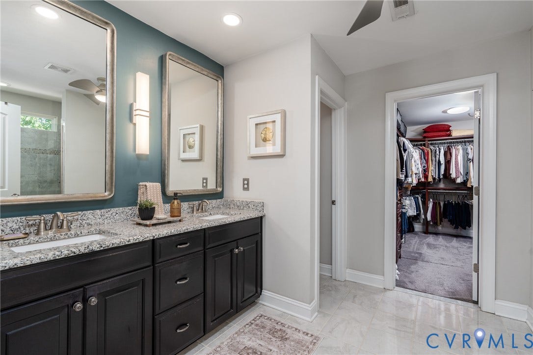 15412 Greenley Place, Hartridge At Harper's Mill, Chesterfield, VA 23832 Beautifully maintained finishes and a comfortable layout distinguish the primary ensuite.