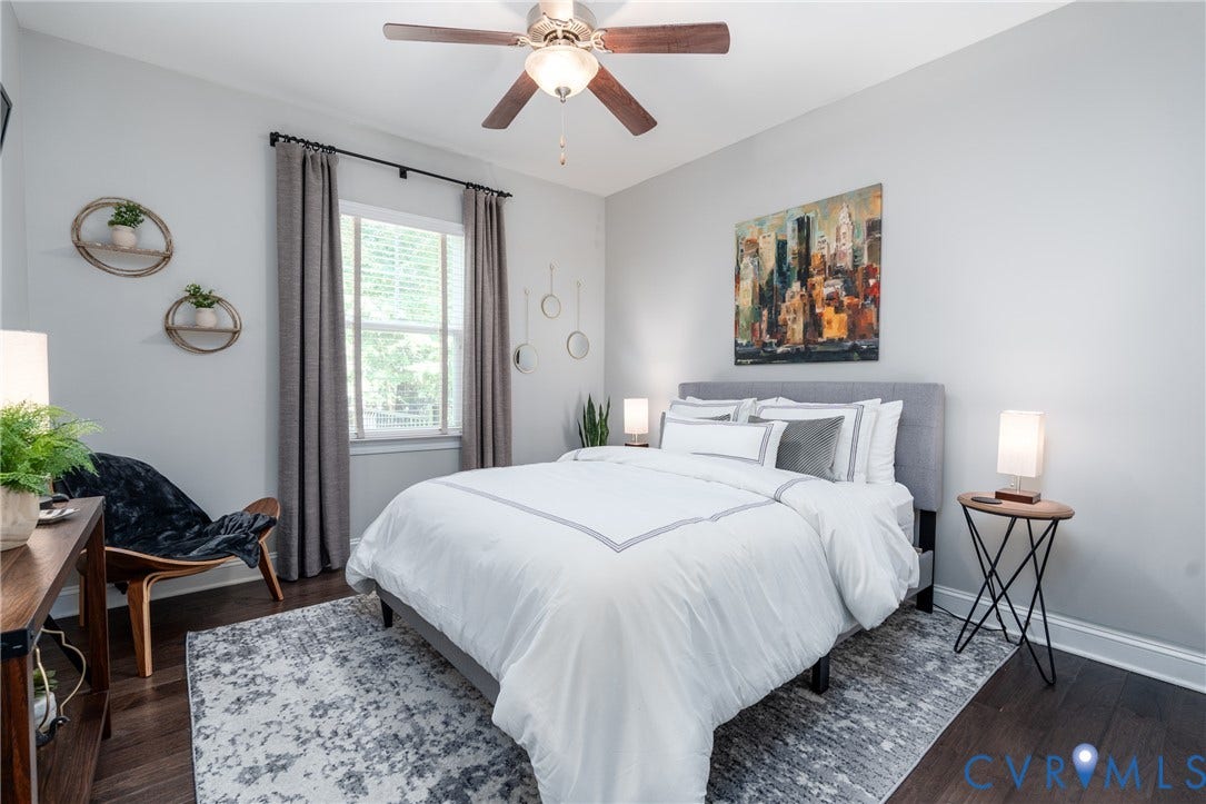 15412 Greenley Place, Hartridge At Harper's Mill, Chesterfield, VA 23832 First floor guest bedroom is perfect for all ages.