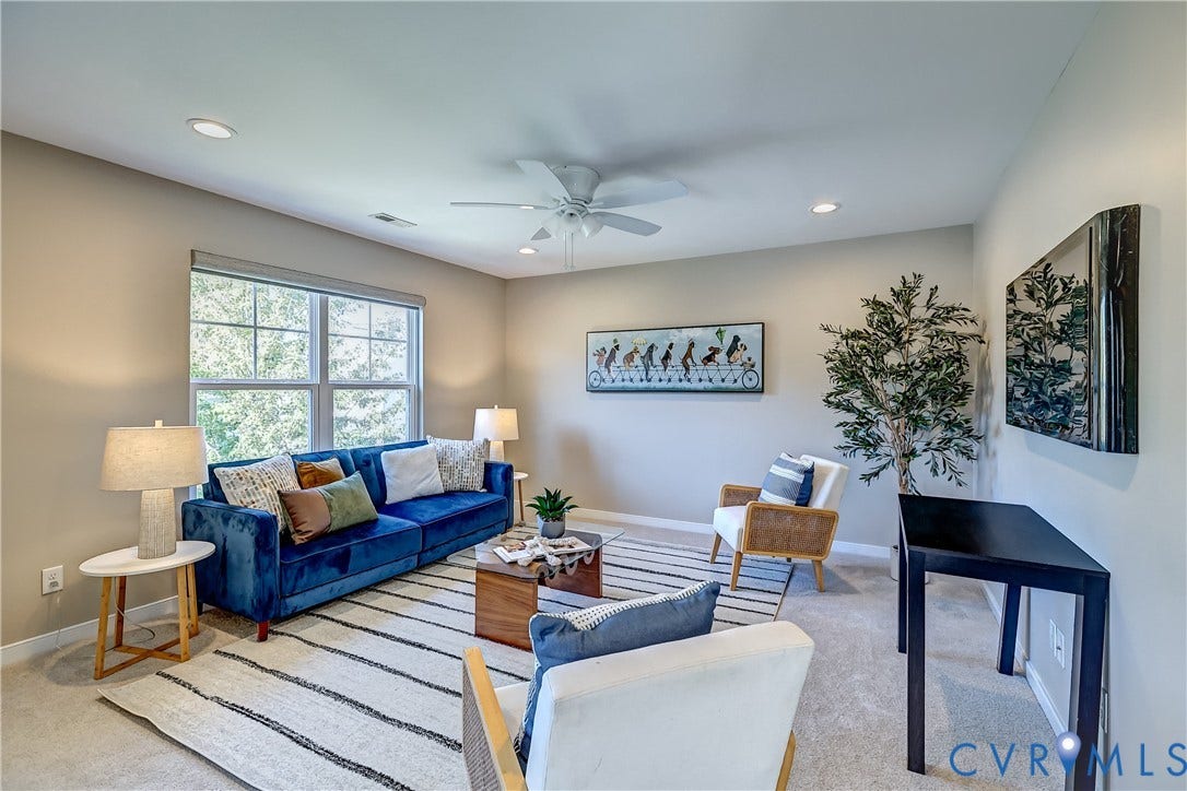 14800 Diamond Creek Terrace, Midlothian, VA 23113 I mean I love this space! Equally functional for watching the big game or being with a great author and the big thoughts!