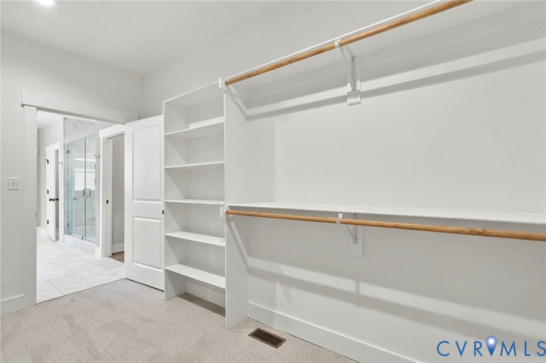 14010 Summercliff Trail, Chesterfield, VA 23832 Closet #1 - All Wood Shelving Including Shoe/Sweater Boxes