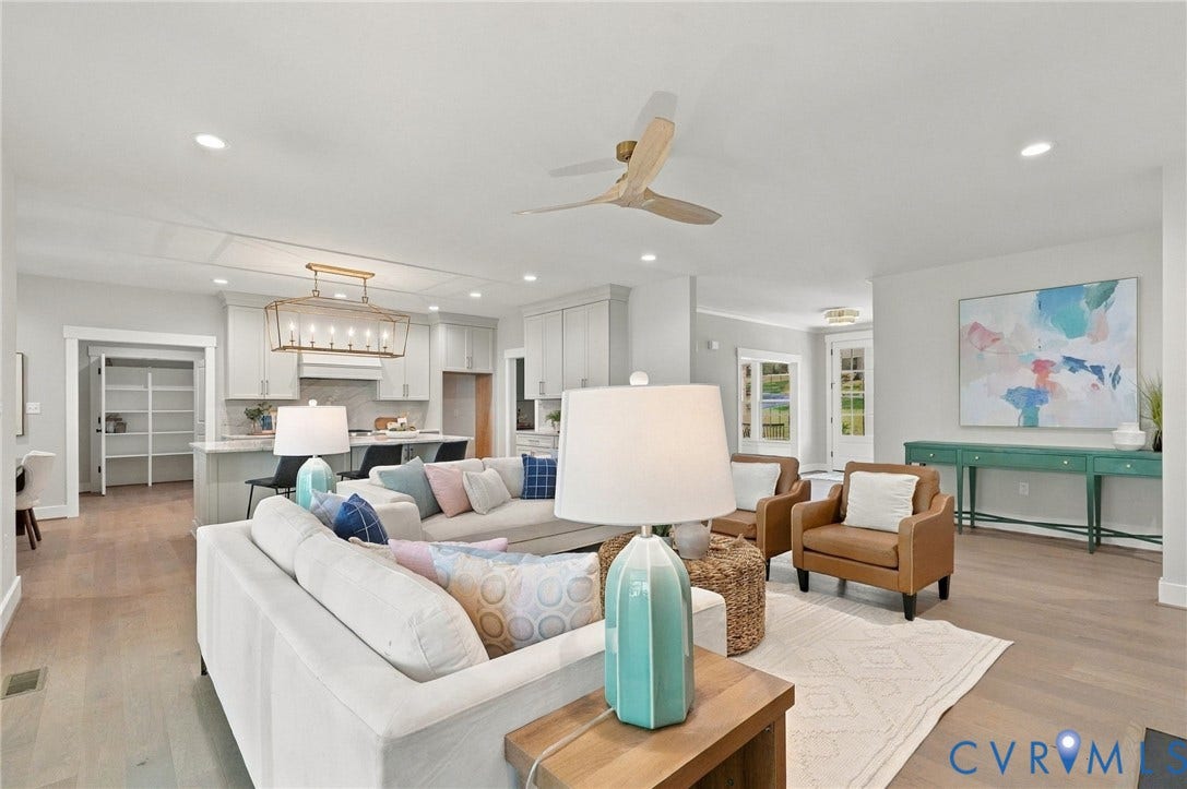 14010 Summercliff Trail, Chesterfield, VA 23832 This is a Great Shot of the Open Concept Vibe