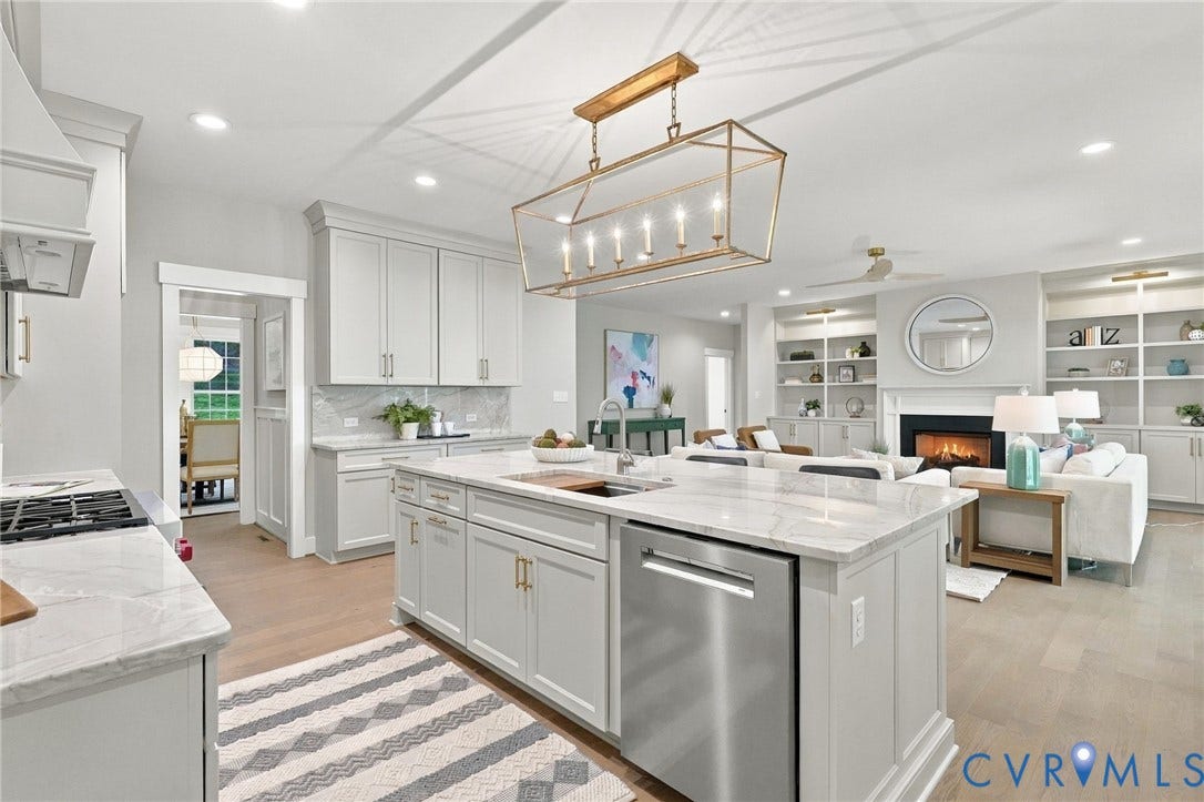14010 Summercliff Trail, Chesterfield, VA 23832 Appliances Include a Wolf Range, Bosch Dishwasher & Sharp Drawer Microwave