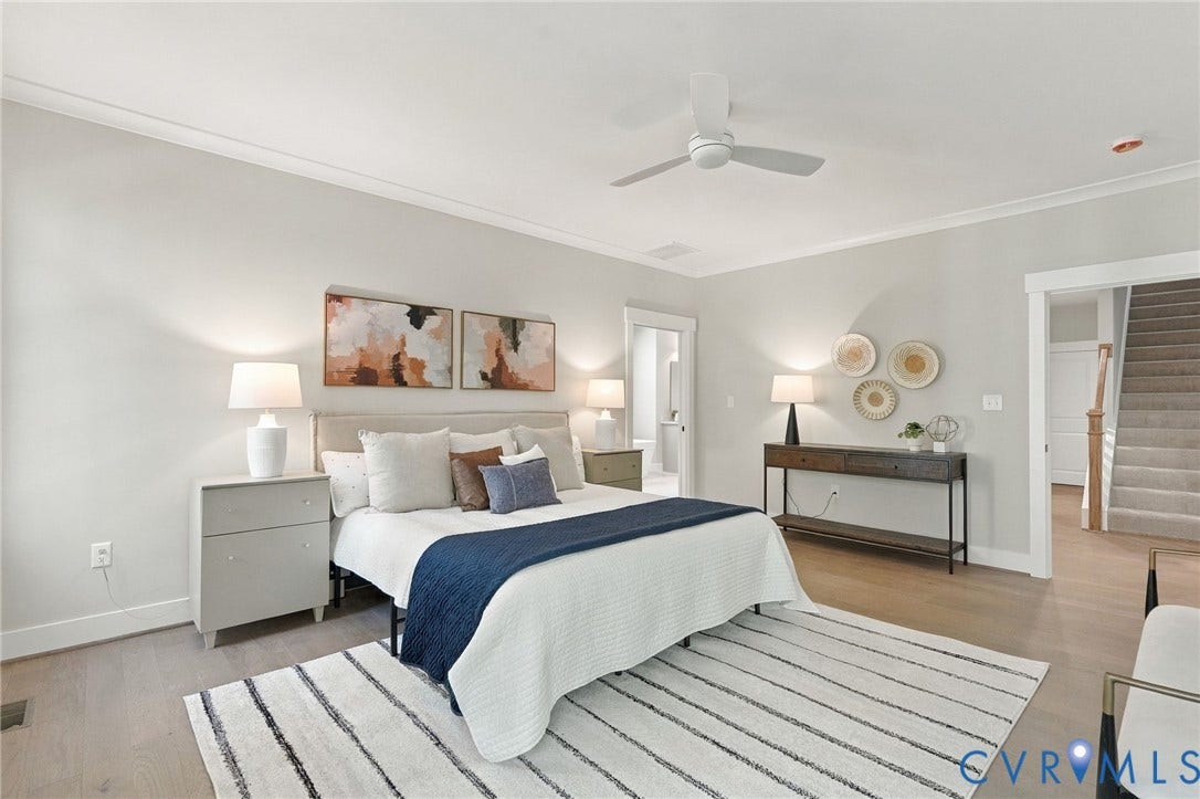 14010 Summercliff Trail, Chesterfield, VA 23832 Large Primary has Fan/Light & is on Opposite Side of Home from Other Bedrooms