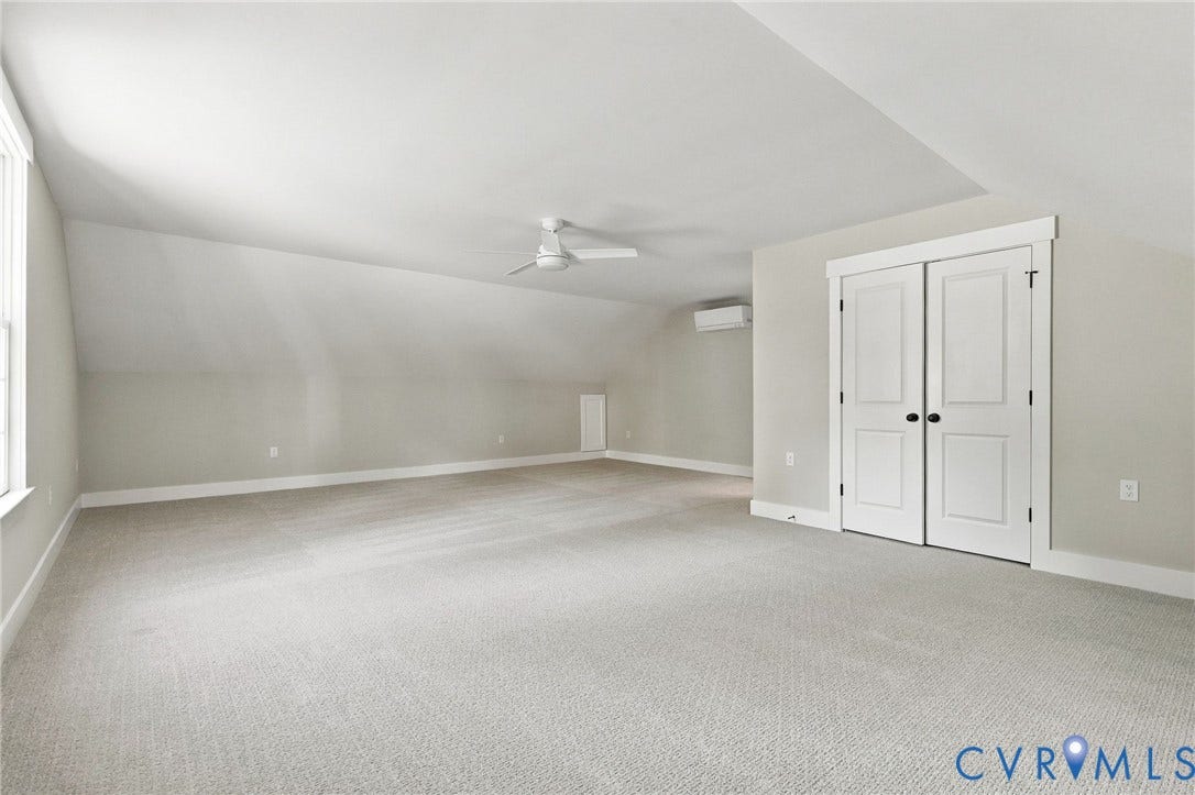 14010 Summercliff Trail, Chesterfield, VA 23832 Bedroom 4/Bonus Room has Large Closet & Carpet